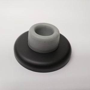 Concave Wall Stop - Black