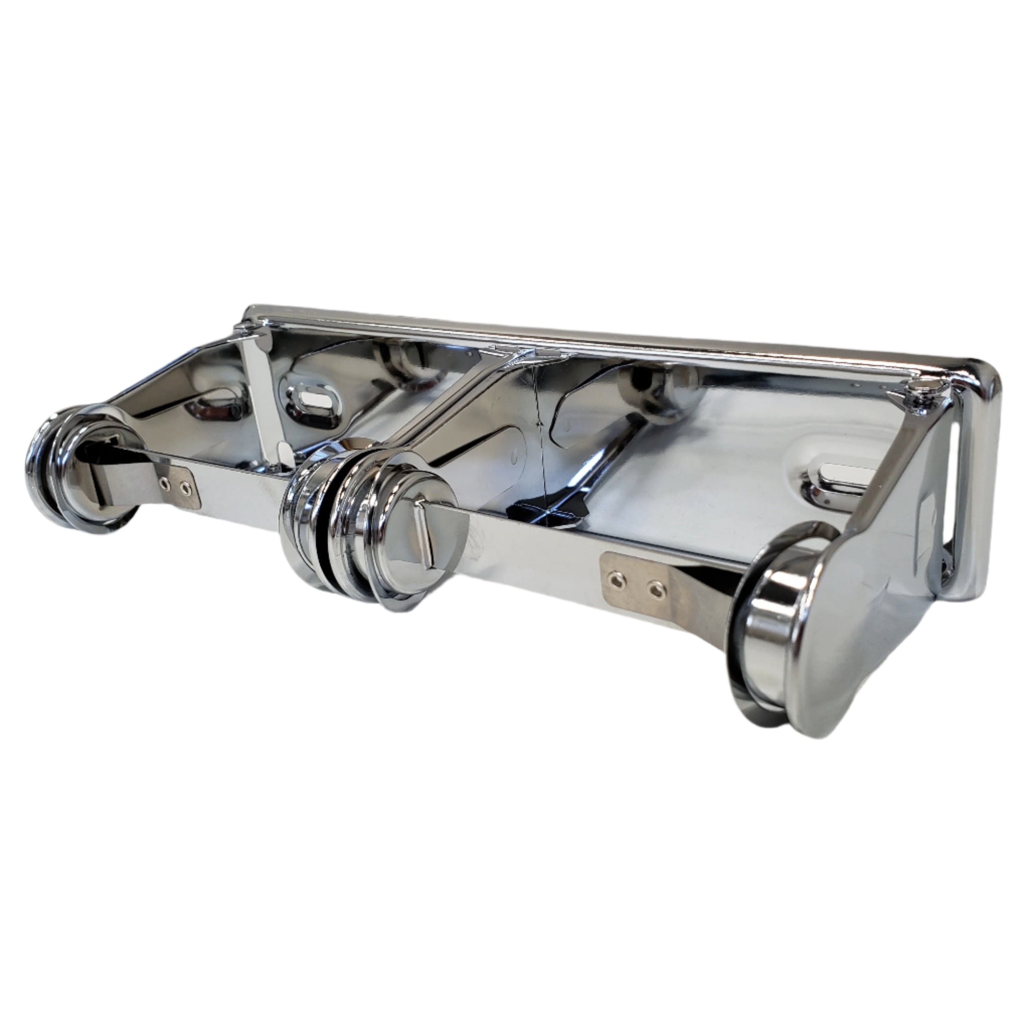 Double Roll Toilet Tissue Dispenser