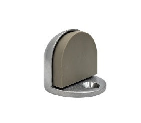 Universal Dome Floor Stop - Brushed Chrome